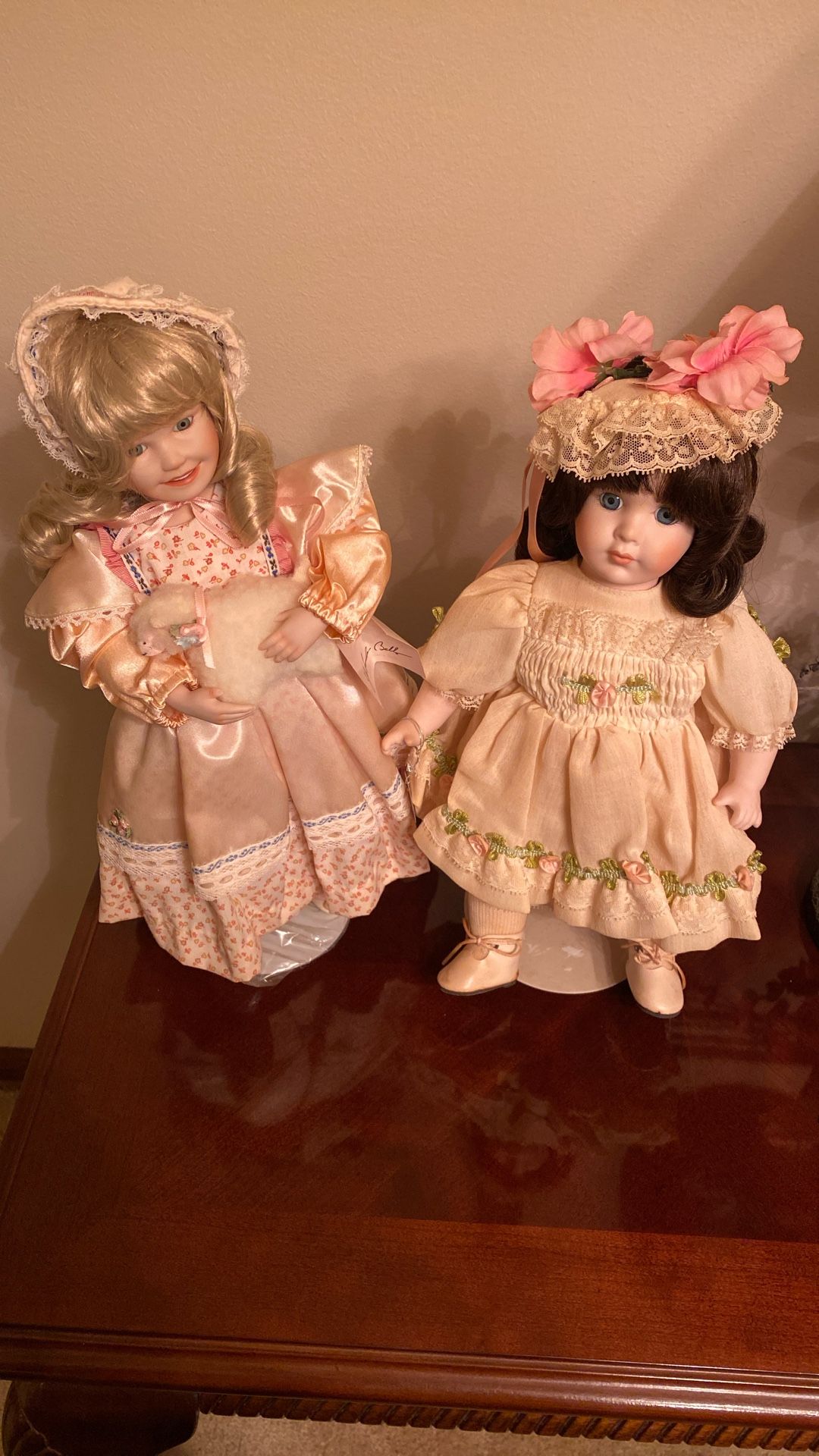 Vintage Dolls (2) Porcelain $30