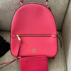 Coach Jordyn Backpack & Wristlet 