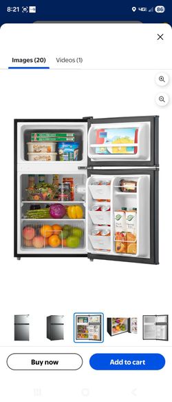 Mini Fridge Stainless Steel