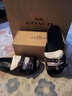 Coach sandals