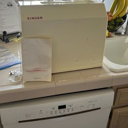 Singer Sewing Machine With Cover-$55