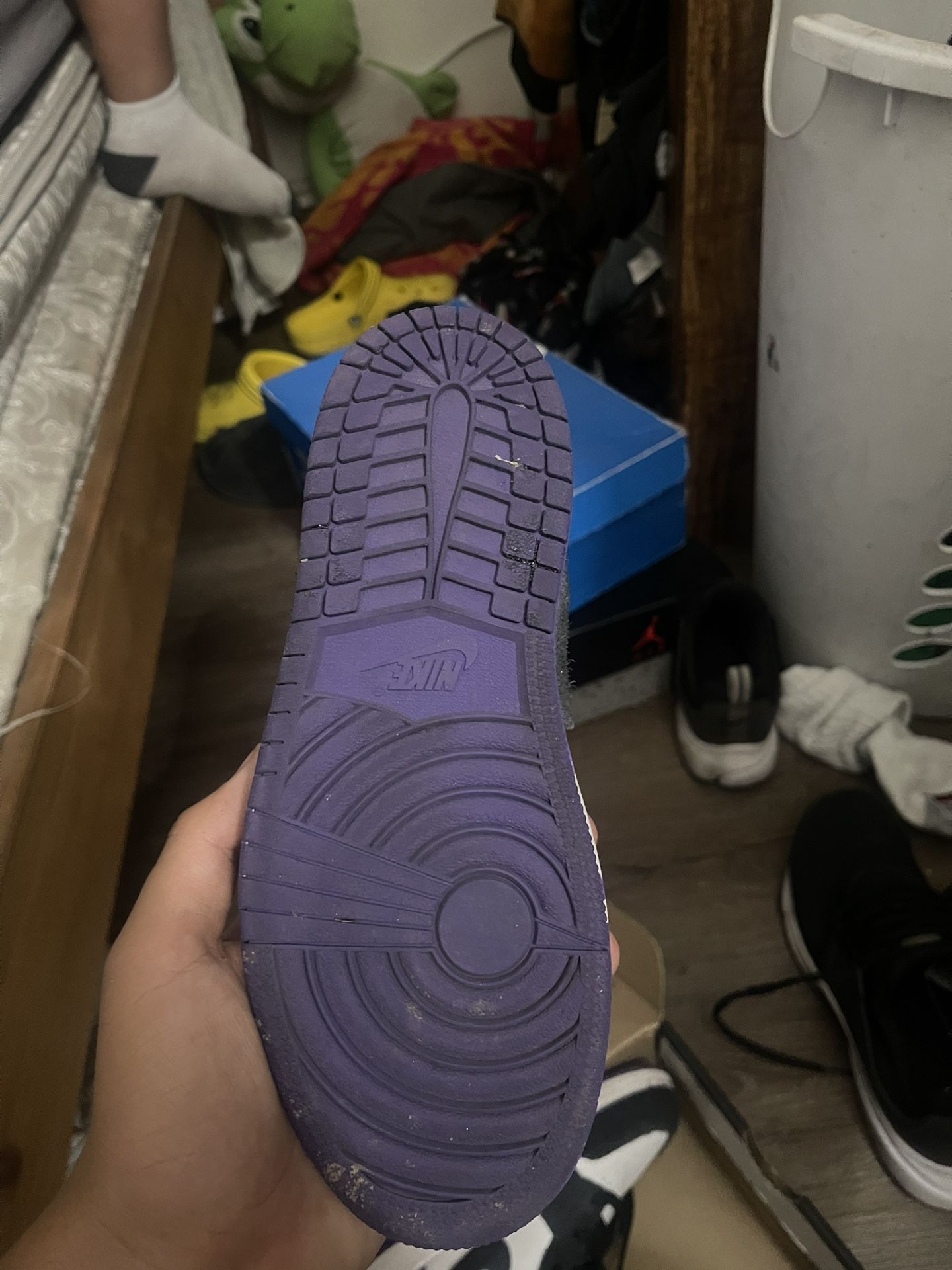 Air Jordan 1 SE purple