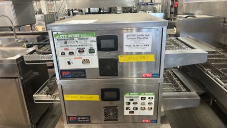 Double Deck Conveyor Pizza Oven