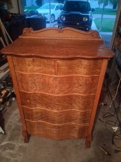 Newly Re-Finished Antique Dresser