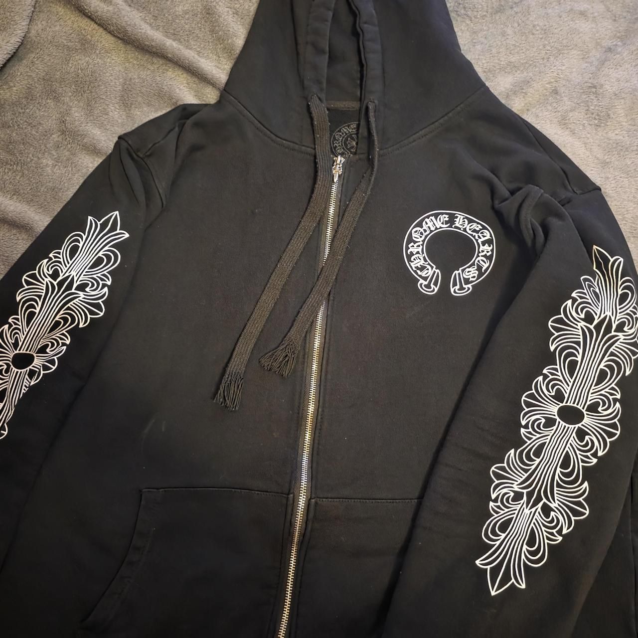 Chrome Hearts Men's Black Hoodie(33509)11