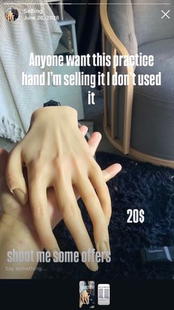 Nail hand
