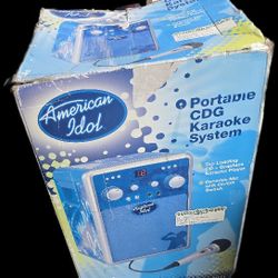American Idol Portable CDG Karaoke System