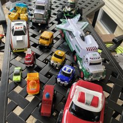 HESS Set With Trucks And Cars Set (15)