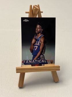 VJ Edgecombe Fanatical Topps Chrome Rookie 76ers