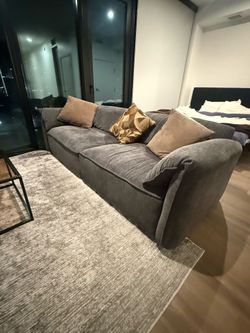 Charcoal Gray Sofa