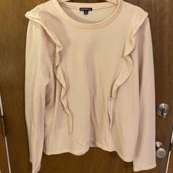 Jcrew Ruffle Sweater