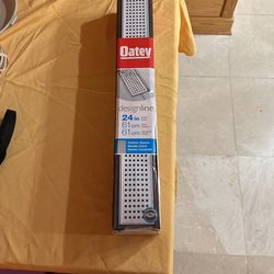 Oatey Designline 24 In Linear Drain