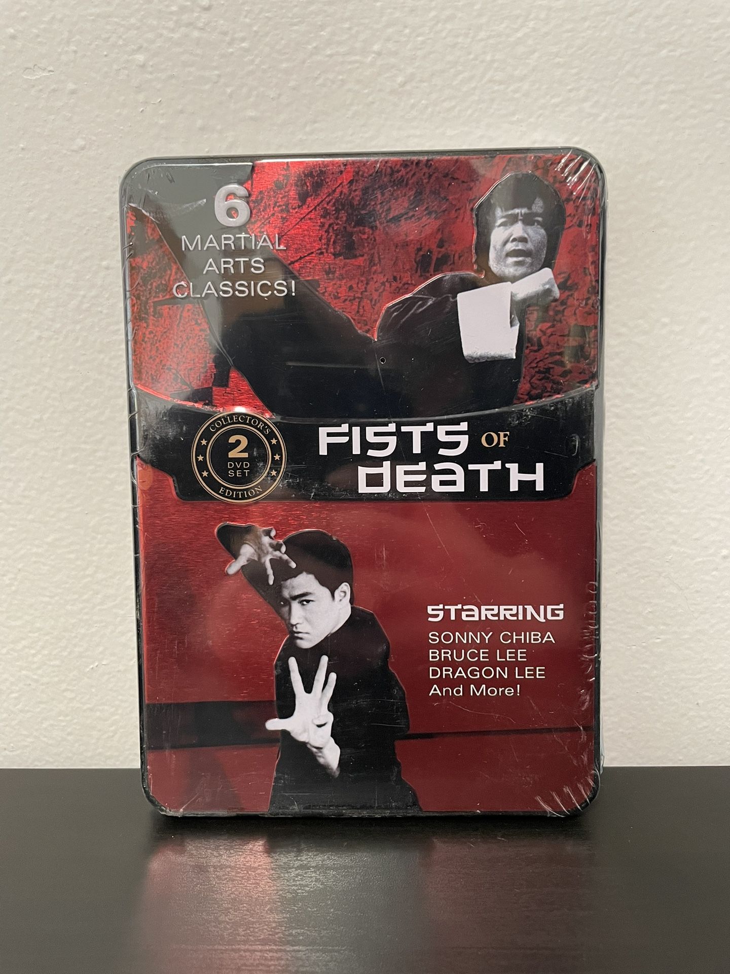Fists Of Death 2 DVD Set Collectors Edition Steelbook NEW Bruce Lee Martial Arts