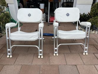 Folding Dock / boat Chairs