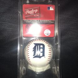 Detroit Tigers Rawlings "The Original" Team Logo Baseball