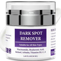 Dark Spot Remover for Face & Body, Advanced Corrector Cream with Niacinamide, Retinol, Arbutin, Hyaluronic Acid & Vitamins B5 C E, Fade Age Spots, Sun