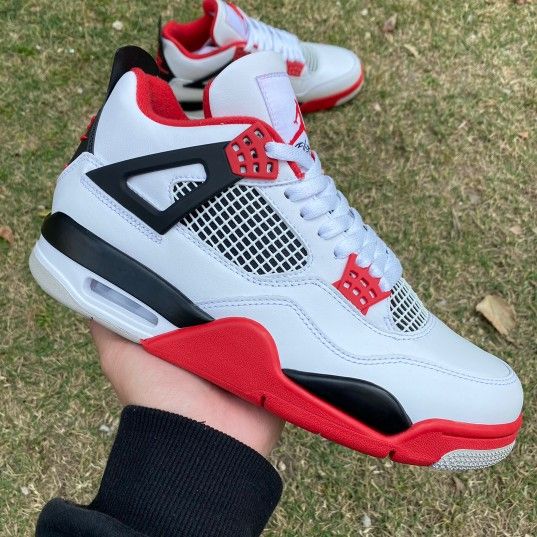 Air jordan 4s red fire more colors available
