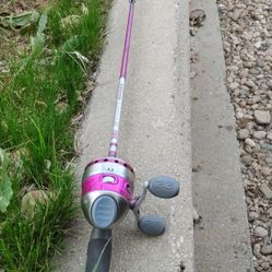 A Woman's Rod And Reel A Zepco Rod And Reel 6 Ft