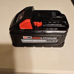Milwaukee M18 lithium 8.0AH Battery  BRAND NEW NEVER USED PRICE IS FIRM  PEMBROKE PINES 