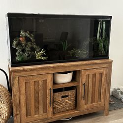 55 Gallon Fish Tank & Stand