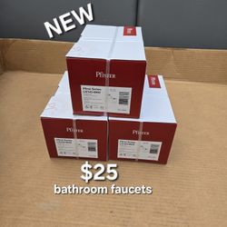New Pfister Bathroom Faucets Only $25 Each ,  I have only 3 left available.  