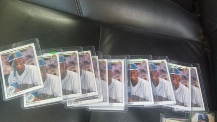 10 ken griffey upper deck rookie cards...best offer