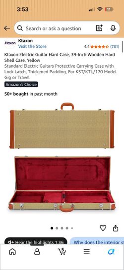 Ktaxon electric guitar case