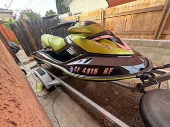Seadoo RXT jet ski.