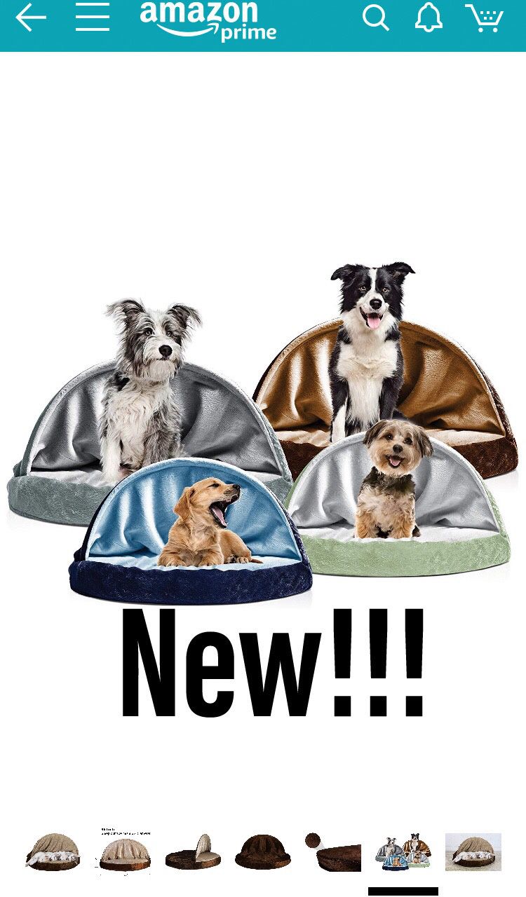 Furhaven Pet Dog Bed | Round Snuggery Burrow Pet Bed for Dogs & Cats