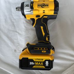 Unused 1/2" XR Brushless 3-1 High Torque Impact, Dewalt 20v Battery Compatible