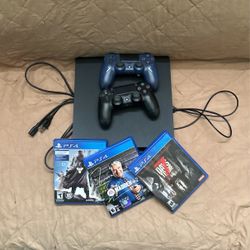 PS4 With Games And Accessories