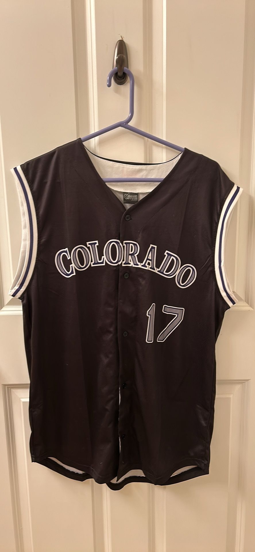 Todd Helton #17 Colorado Rockies Promotional Sleeveless Jersey (One Size fits all) 