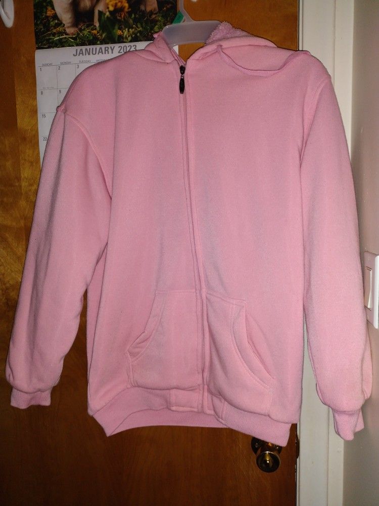 Pink Zip Hoodie