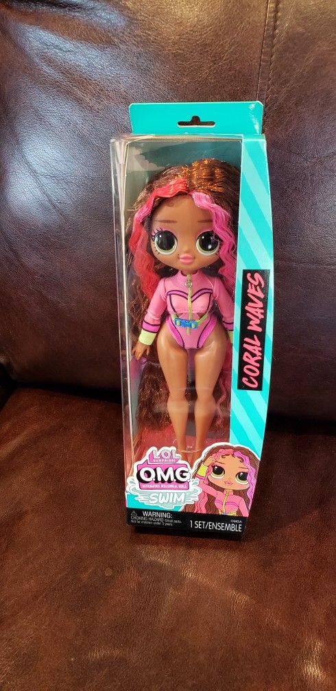 LOL Surprise OMG Swim Coral Waves Doll NEW! $15