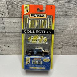 Vintage Matchbox World Class Series  Black ‘1996 Florida Highway Patrol LTD Police Car / Premium Collection •Die Cast Metal • Made in Made in Thailand