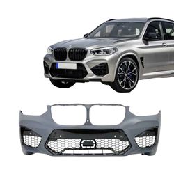 For 2018-2021 BMW X3 G01  X4 G02 Upgrade to X3M X3 M Style Front Bumper Body Kit
