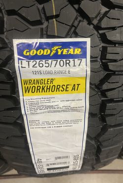 Goodyear 265 70 17 All terrain Obo
