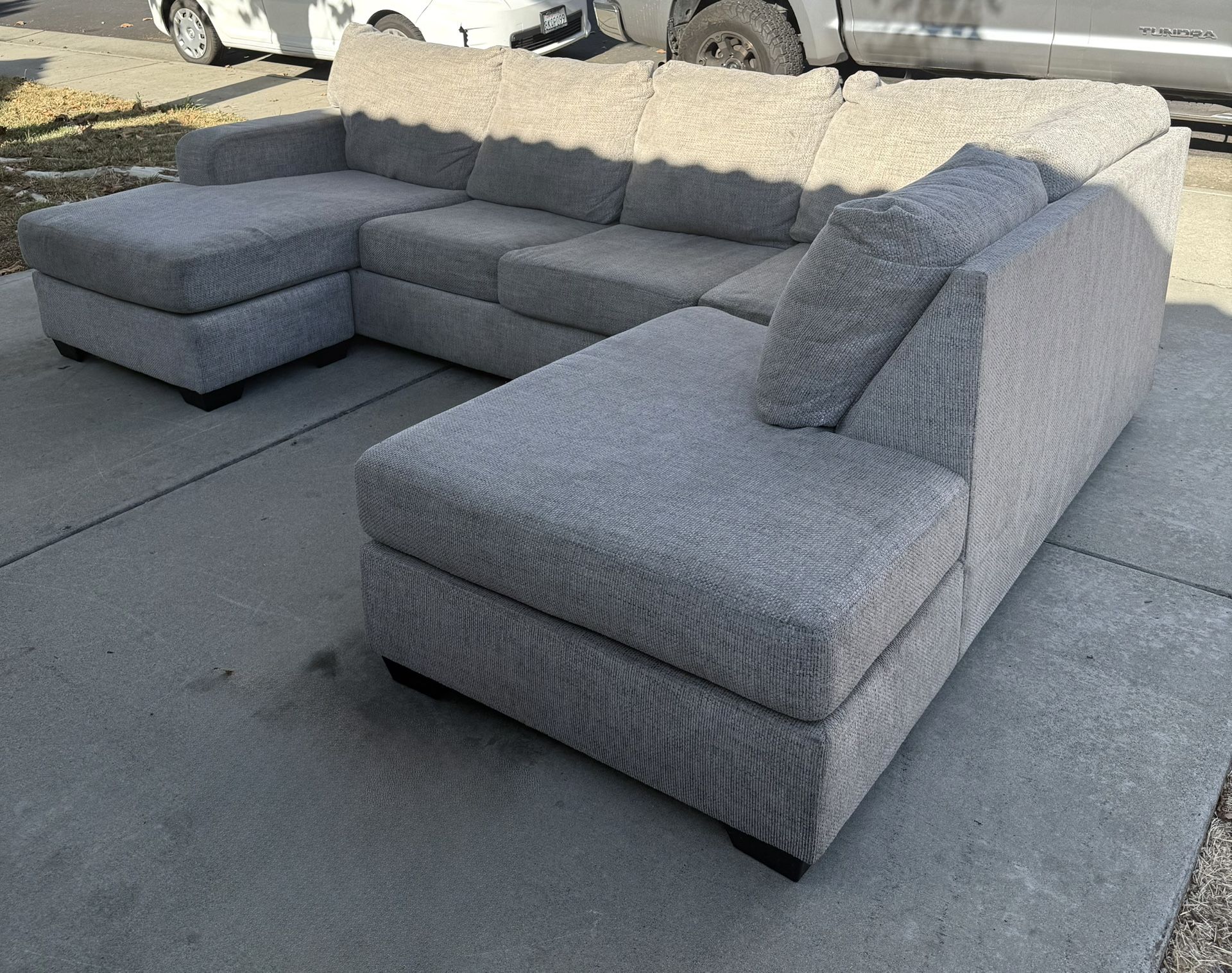 Gray Sectional Couch - Ashley’s