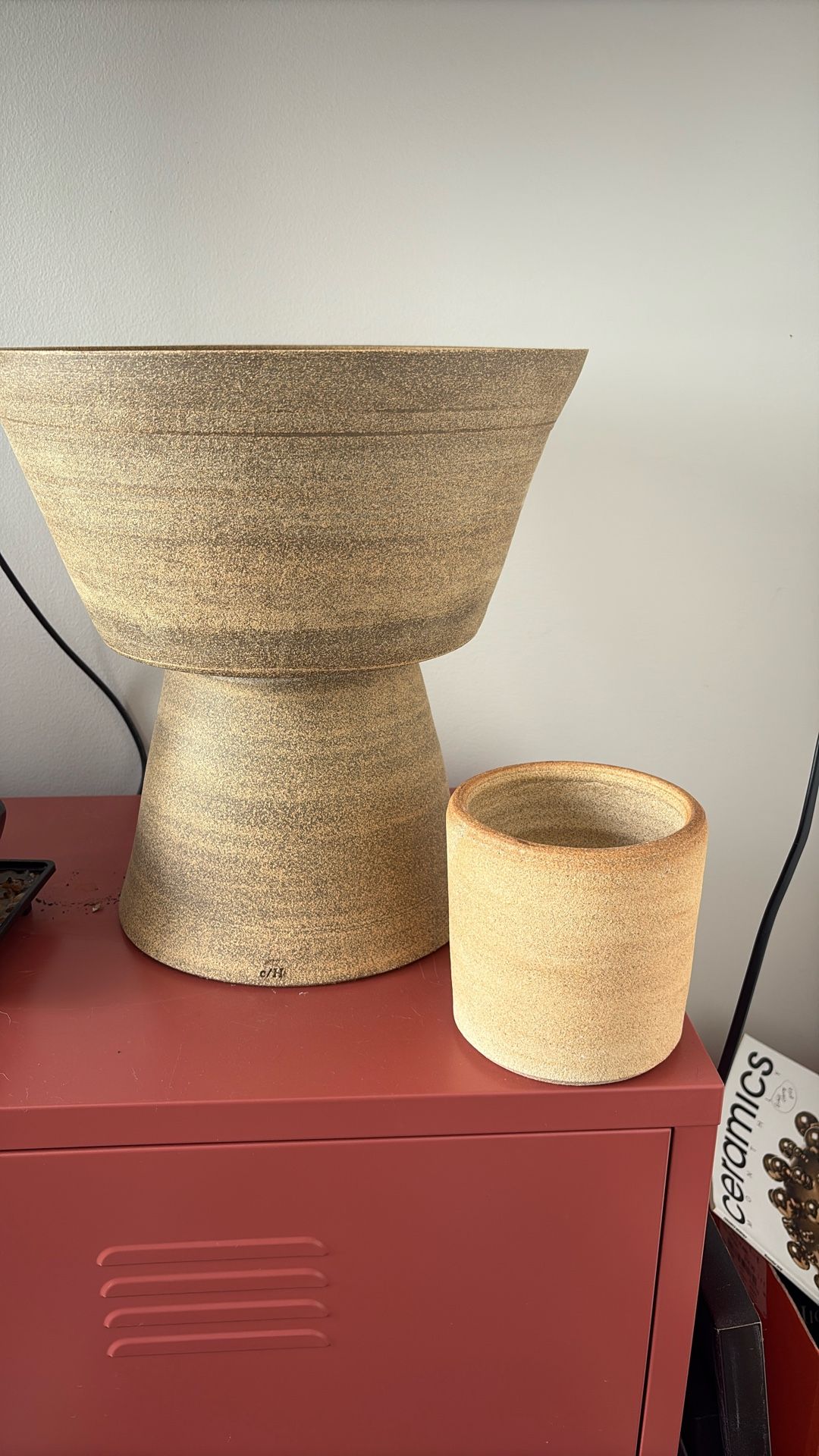 Handmade XLarge Stoneware Planter