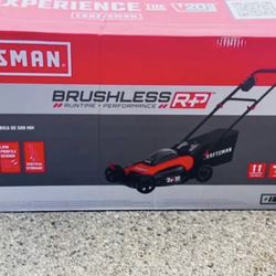 CRAFTSMAN V20 20-volt Max 20-in Cordless Push Lawn Mower 5 Ah (Battery and Charger Included