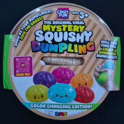 RMS® Color Change Mystery Bao Bun 4" Dumpling Squishy Fidget Toy (1pc)