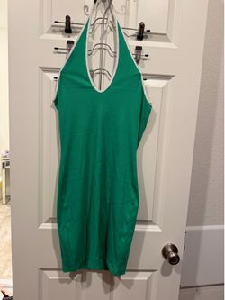 Body-con Green dress