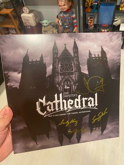 John Carpenter’s Cathedral Vinyl Record Signed
