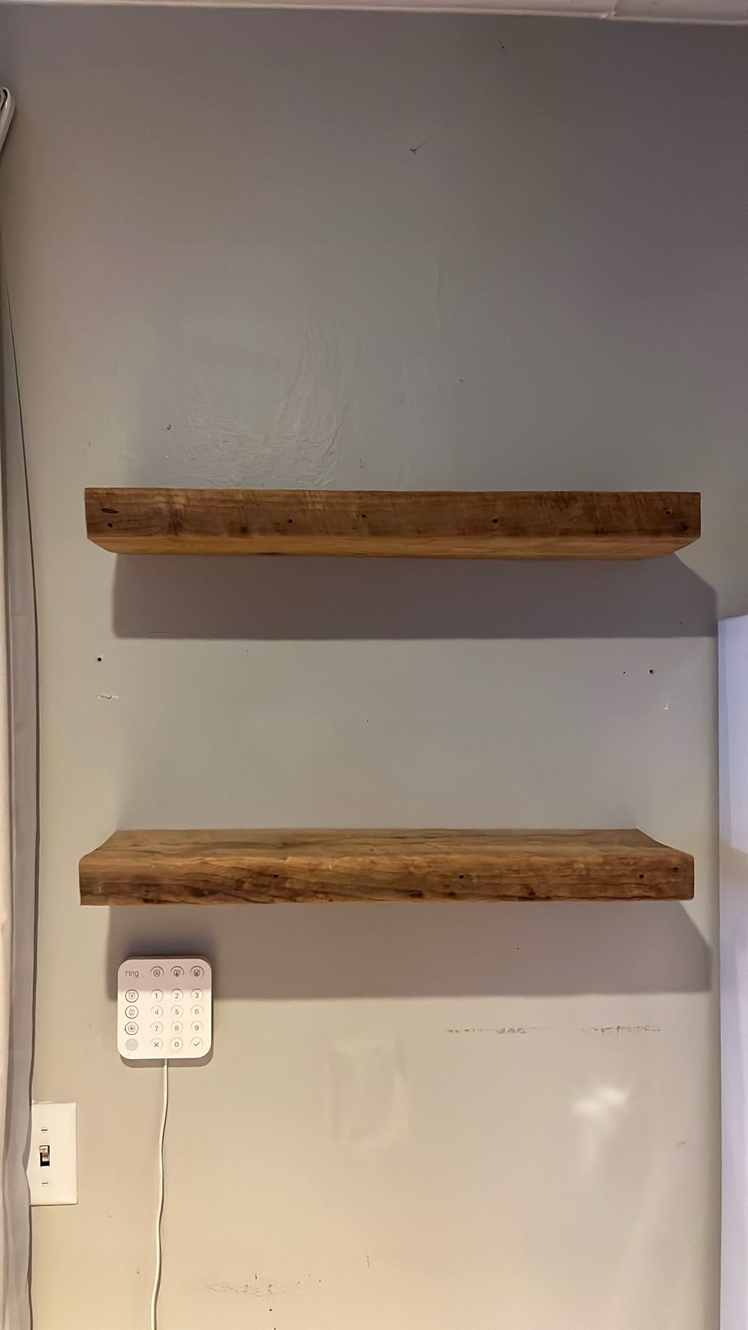 4 Real Wood Shelves
