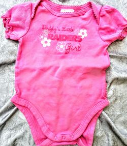 Infant Girl's Raiders Onesie
