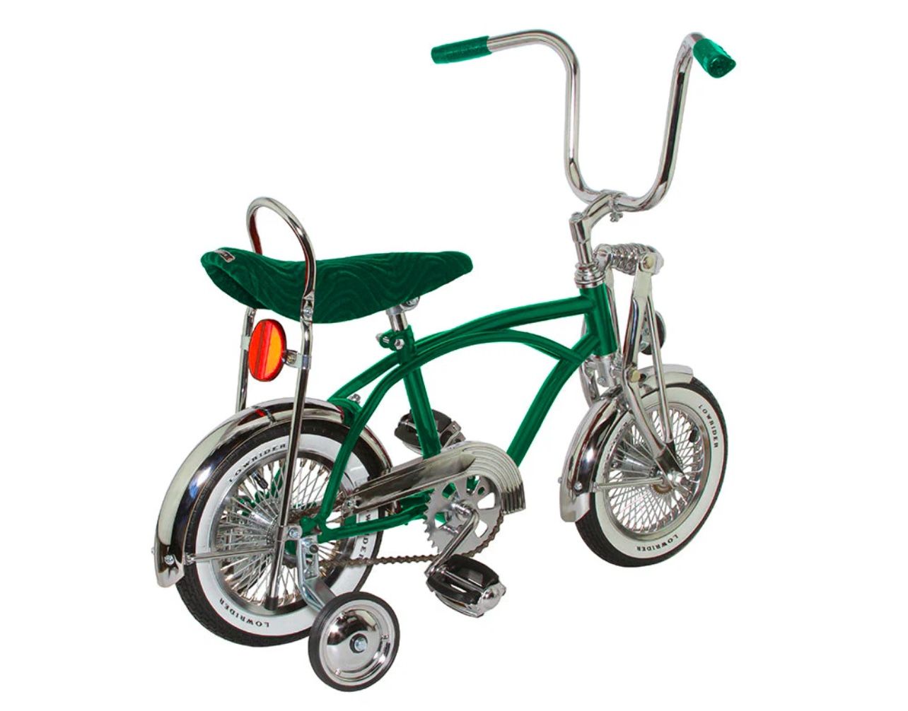 New 12 Lowrider Bicycle With Training Wheels