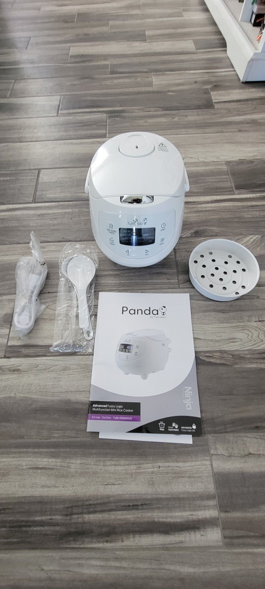 Yum Asia Panda Mini Rice Cooker With Ninja Ceramic