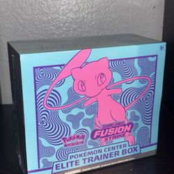 Fusion Strike Pokemon Center Etb