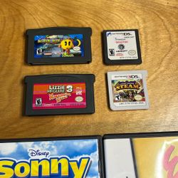 Nintendo DS, 3DS And GBA - Gameboy Advance Games
