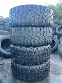 LT35X12.50R20 Set of 4
